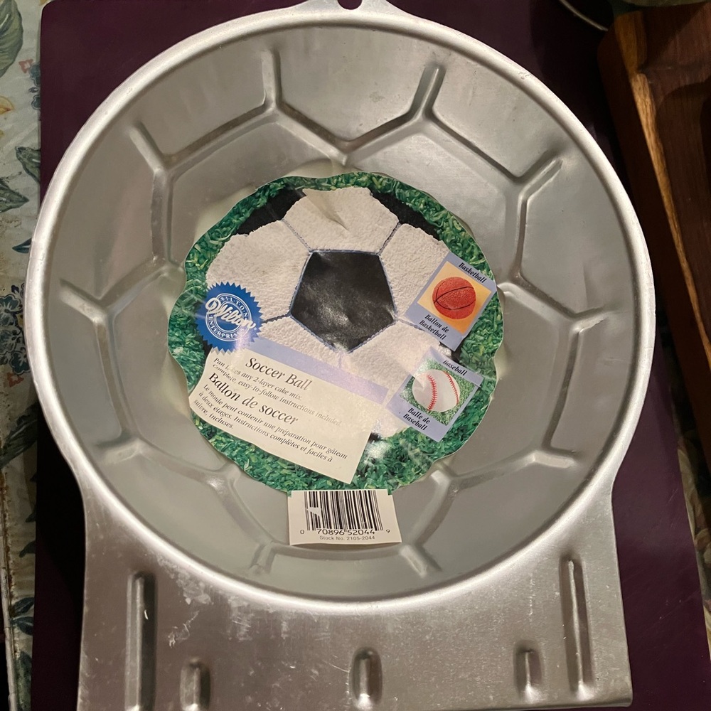 Wilton Soccer Ball Cake Pan